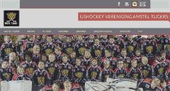 Desktop Screenshot of amsteltijgers.nl